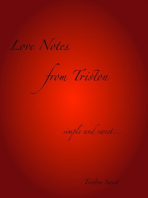 cover image of Love Notes from Triston